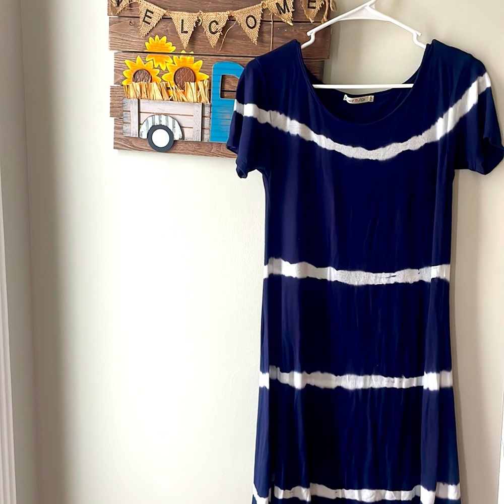 Tie dye dress or swimsuit cover-up